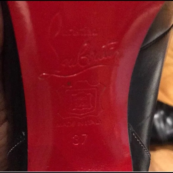 🛑SOLD🛑 Authentic Christian Louboutin Calf Boots - Picture 5 of 6